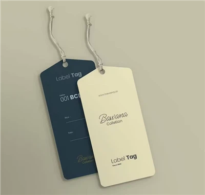 Kleding hangtag label
